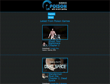 Tablet Screenshot of poison-games.com